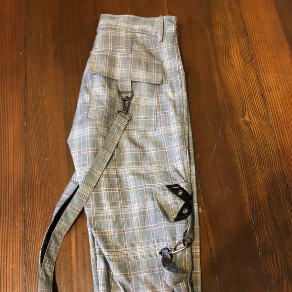 LF PLAID PARACHUTE PANTS - Picture 7 of 7